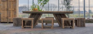 Rustikal Damwandhout Interieur