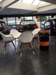 Industriële Plantenbakken van Olievaten