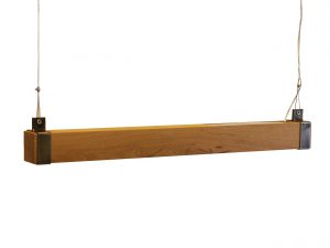 Industriële Houten Design Hanglamp 'Woodlight' Indusigns Amsterdam