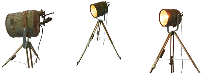 Industriële Vloerlamp 'Rusty Barrel' Indusigns Amsterdam
