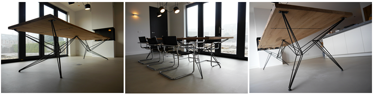 Tafelframe Draadstaal Indusigns Amsterdam