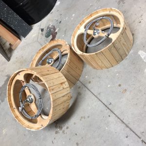 Houten hanglamp Indusigns Houten hanglamp Indusigns