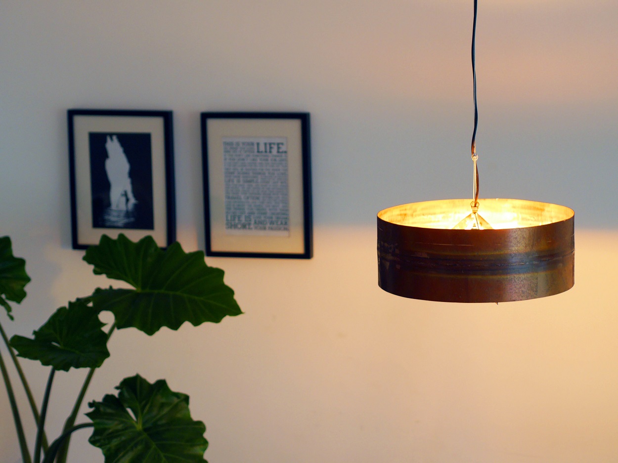 Koperen Hanglamp 'Copper Moon' Indusigns