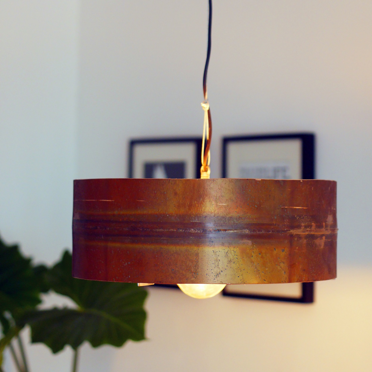 Koperen Hanglamp 'Copper Moon' Indusigns