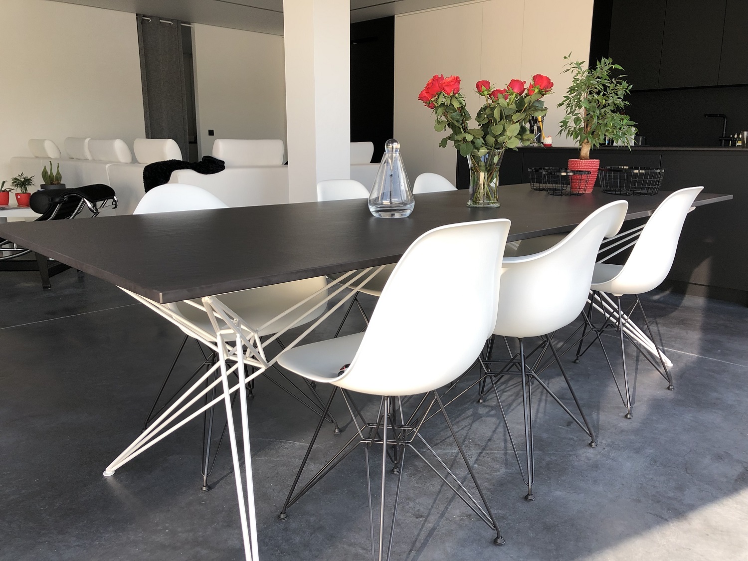 Hairpin Tafelframe van Indusigns met Poedercoating