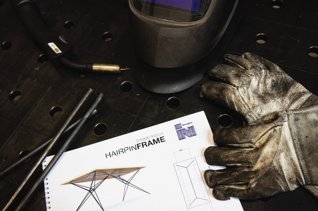 Hairpin Tafelframe Flatlay