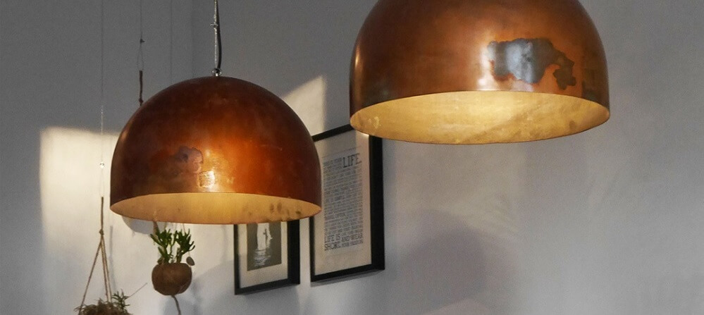 Koperen Hanglamp Indusigns
