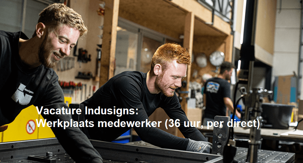 Vacature Indusigns