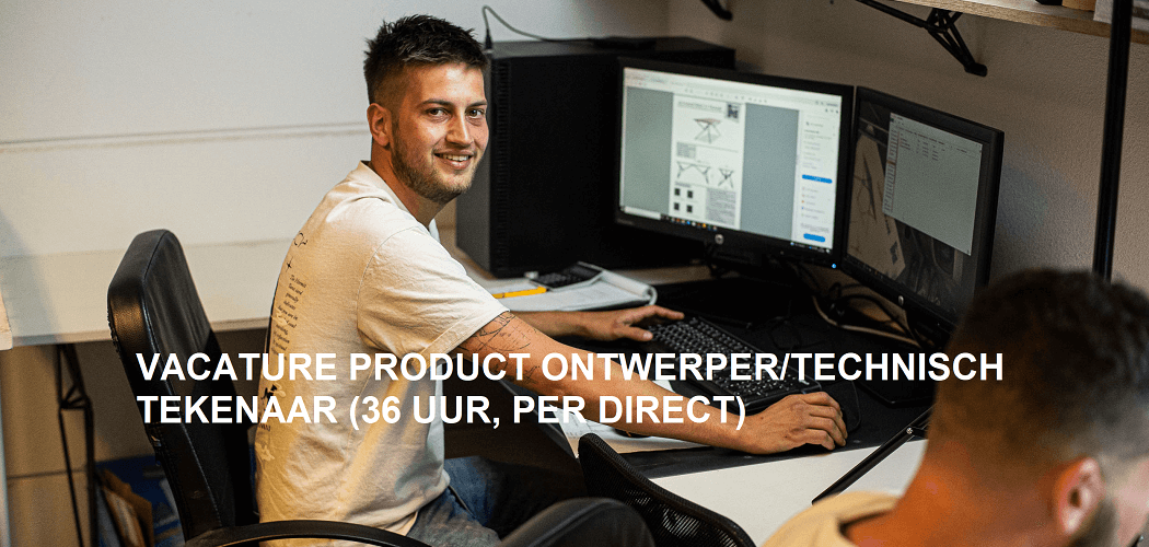 Vacature Product Ontwerper Indusigns