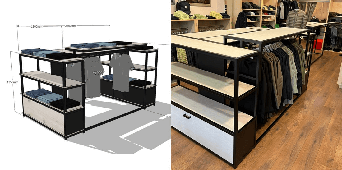 Retail interieur op maat